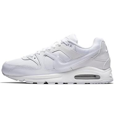 Imagem de NIKE Tênis masculino Air Max Command de couro, Branco, metálico, prata, branco, 41