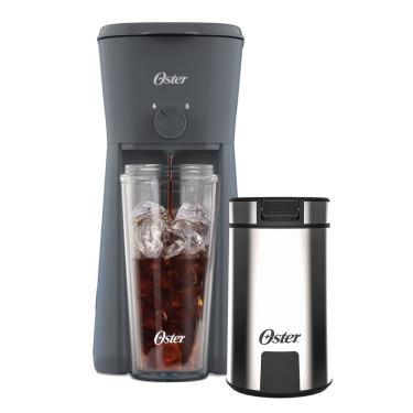 Imagem de Kit Café Gelado - Cafeteira Iced Coffee e Moedor de Café Oster