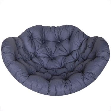 Imagem de Almofada Futon Confortável P/ Balanço Ninho Liasto Marinho