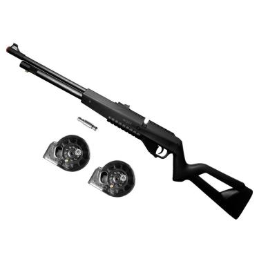 Imagem de Carabina Airgun Pcp G850 5,5mm Qgk + Válvula Enchimento Qgk Preto 5.5 Mm
