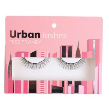 Imagem de Cilios Posticos Linha Urban Lashes Base Preta - Miss Frandy 0720