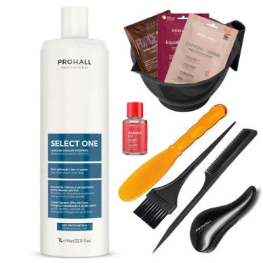 Imagem de Escova Progressiva Capilar Select One 1l Prohall + Brindes
