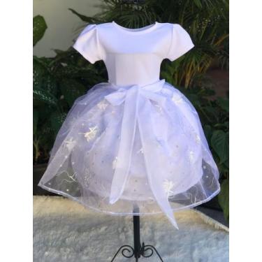 Imagem de Vestido branco infantil fada - MARCA PROPRIA, 6