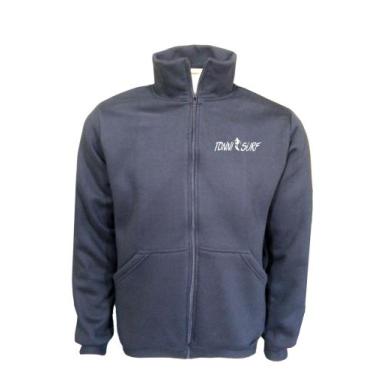 Imagem de Blusa Moletom Masculino plus Size gola xgrandes xg Ao Xg8 - Surf, Pret