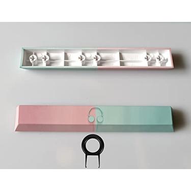 Imagem de Teclado de barra de espaço, teclas PTB faça-você-mesmo, teclas personalizadas de sublimação de cinco lados, 6.25U 6.25X teclas de perfil OEM para teclado mecânico DIY - uma variedade de padrões personalizados opcionais (kit15)