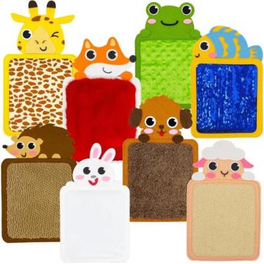 Imagem de Placa De Atividades Montessori Sensorial Tátil Matemática Desenvolvime