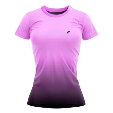 Imagem de Camiseta Treino Esportiva Feminina dry fit leve e respirável - Dsporti