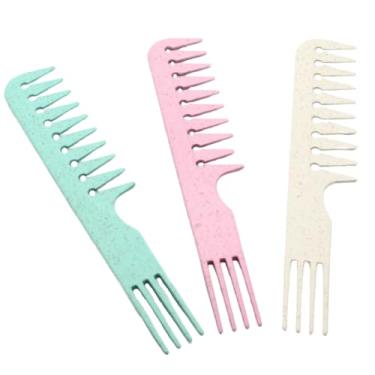 Imagem de Pente Jacaré Para Penteados e Desembaraçar Cabelos volumosos - Cor: Bege