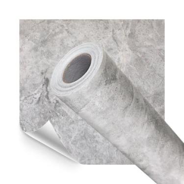 Imagem de Kit 6m Adesivo Vinílico Marmore Calacatta Cinza Autocolante 200x60cm -