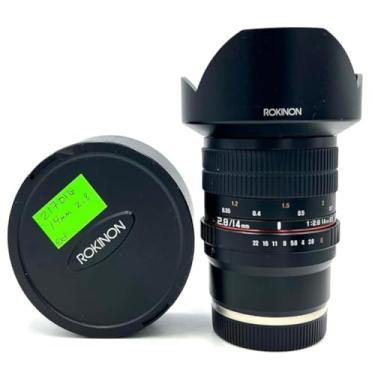 Imagem de Rokinon Lente ultra larga FE14M-E 14 mm F2.8 para Sony E-mount e lentes fixas para outras câmeras