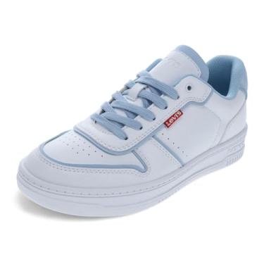 Imagem de Levi's Tênis feminino Drive Lo, branco/azul, 41