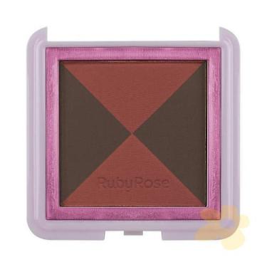 Imagem de Blush Compacto Duo  Ruby Rose, 04