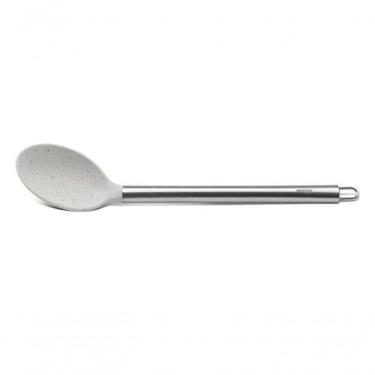Imagem de Colher Para Arroz Aço Inoxidável Base Silicone 33,5 Cm Para Panela Ant