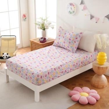 Imagem de Jogo de Lençol Solteiro 2 Peças Percal 300 Fios Bambino (Sweet)