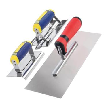 Imagem de Ioensy Conjunto de ferramentas para acabamento de gesso, concreto, reparo de drywall, espátula, ferramentas de construção para decoração de paredes de