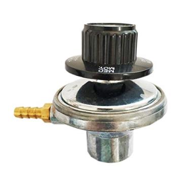 Imagem de MENSI Tanque De Propano Uma Libra, Regulador Gás Ajustável Baixa Pressão Com Conexão Mangueira 1/4" (Saída 6,35 Mm)