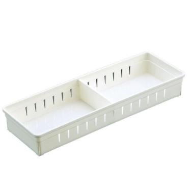 Imagem de Divisória para gaveta de plástico branco 34,8 x 12 x 5 cm - 2994 - Art