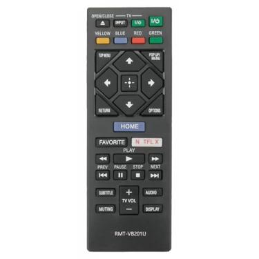 Imagem de RMT-VB201U RMTVB201U Controle remoto universal compatível com Sony BDP-S1700 BDPS1700 BDP-S370 UBP-X700 UBPX700 DVD Player