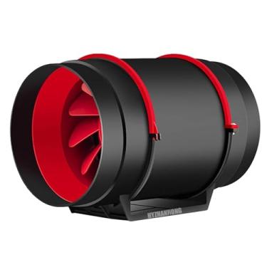 Imagem de 6 inches,Ventilador de ventilação de circulação de ar de 4 polegadas/6 polegadas/8 polegadas, ventilador de ventilação de reforço de aquecimento e resfriamento, adequado para tendas