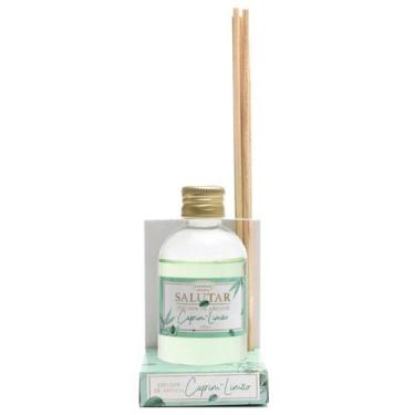 Imagem de Aromatizador de Ambiente 165ml, Difusor de Aromas com 5 varetas Saluta