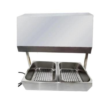 Imagem de Conservador De Alimentos E Frituras 2 Cubas 500W 10Kg 110V - STEVAN ME