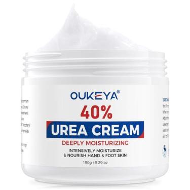 Imagem de Creme de ureia OUKEYA 40% para pés, mãos, joelhos e cotovelos 150mL