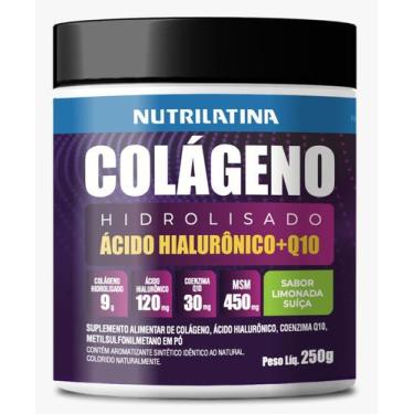 Imagem de COLÁGENO HIDROLISADO LIMONADA SUÍÇA Nutrilatina  250g