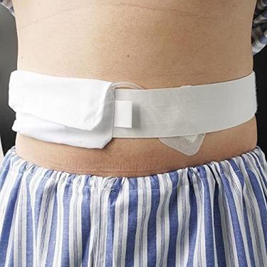 Imagem de Cinto De Ostomia Com Bolsa - Suporte Para Cateter De Diálise Peritoneal - Cinto De Proteção De Tubo Peritoneal Para Tubo Peg G-tube & Tubos De Alimentação Abdominal, M