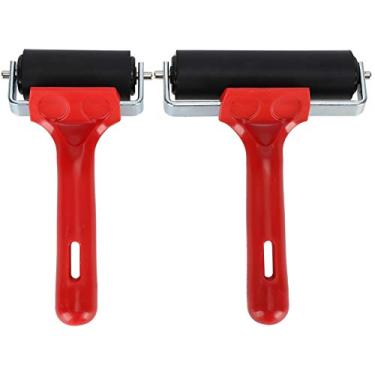 Imagem de Diydeg Rolo de Pintura de Diamante, Rolo de Borracha Roller Roller Roller Pintura de Tinta Rolo de Tinta Colagem Ferramentas de Aplicação para Projetos de Artesanato Com Tinta e (#611)