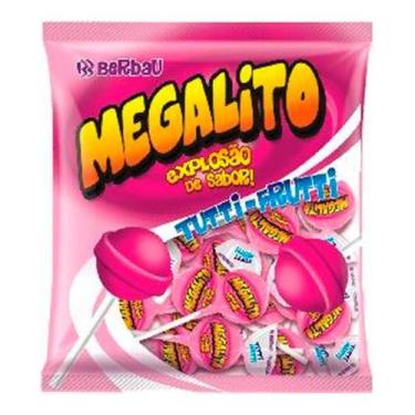 Imagem de Pirulito Berbau Megalito Tutti Frutti 500g