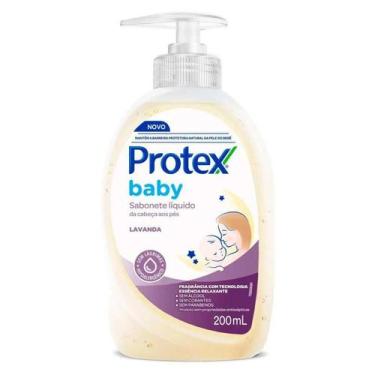 Imagem de Sabonete Líquido Infantil Protex Baby da Cabeça aos Pés Lavanda 200ml