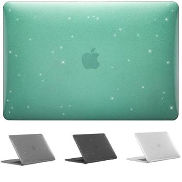 Imagem de Capa Glitter Séries MacBook Pro 16.2 M4 2024 (A3186) Cor:Verde Claro