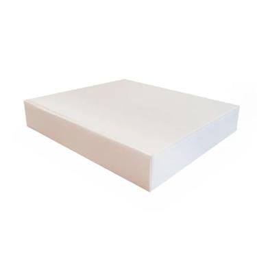 Imagem de 10 Caixas De Papelão 35x35x5 Branco Doces Salgados Montável