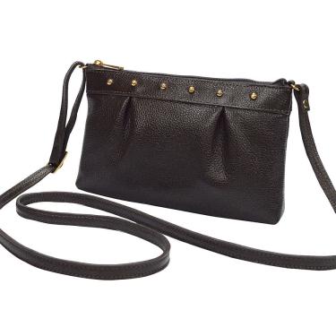 Imagem de Bolsa Feminina Pequena Transversal Couro