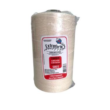 Imagem de Linha engomada 6.000 jardas extra forte original para rabiola e pipa, 