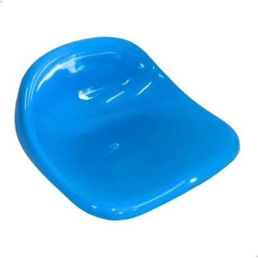 Imagem de Assento Para Estádio Banco Cadeira Concha PP-7 Proteção UV Azul Claro 