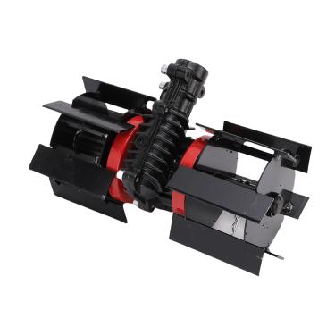 Imagem de Fockety Grade de Disco de 7 Dentes, Roda de Aração Profunda de 10 CM para Serviço Pesado, Grade de Arado de Disco de Ferro de Alumínio para Leme de Jardim, Cortador de Grama