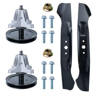 Imagem de AKM Kit de reconstrução de deck de cortador para M TD Cub Cad et 116.8 cm Deck de corte XT1-LT46 XT2-LX46 T225 T8600 T2800