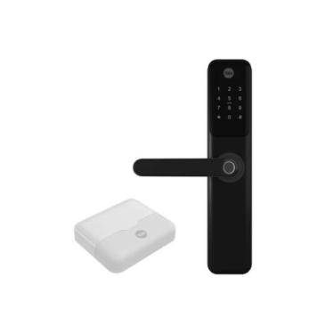 Imagem de Combo Fechadura Digital Multiponto 13 Pinos YDM 60 Esquerda - Yale