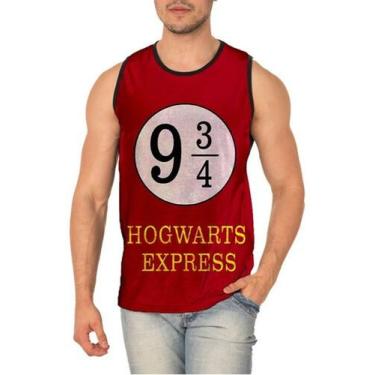 Imagem de Camiseta Regata Harry Potter 9 3/4 Ref:403 - smoke, Preto, P
