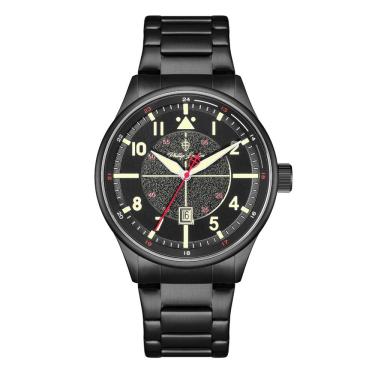 Imagem de Relógio Phillip London Masculino Ref:Pl80385213m Pr N Militar Black