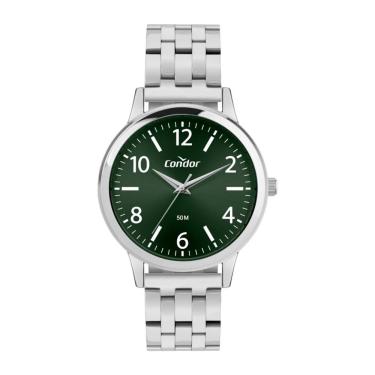 Imagem de Relógio Condor Masculino Ref: Co2035nrt/4v Casual Prateado