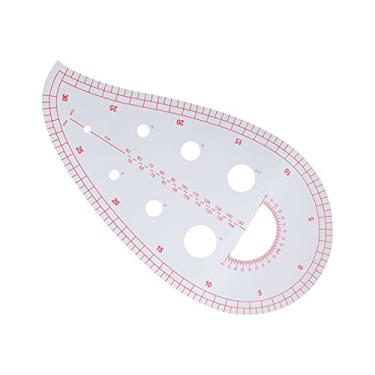 Imagem de Acouto : Régua de Curva Francesa Régua de Curva de Semicírculo Multifuncional Decote Desenho de Roupas Design Padrão Conjunto de de Costura Artes, Artesanato e Costura / / Noções de e