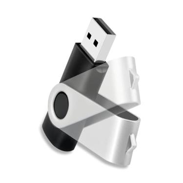 Imagem de Pen Drive de 16 GB - pen drives USB 2.0 com indicador LED - Bastões giratórios de memória em massa para backup e transferência de dados