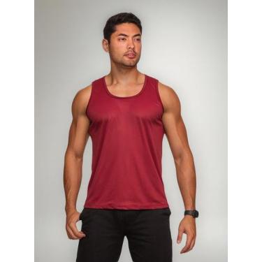 Imagem de Camiseta Regata Masculina Dry Fit Fitness Academia Top - Labela Fitnes