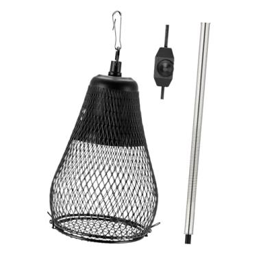 Imagem de Stgfyxgs Tampa para lâmpada de calor, plugue americano, abajur anti-escaldante, protetor para lâmpada de calor para filhotes de tartaruga