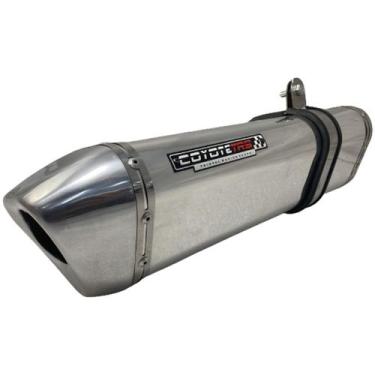 Imagem de Escape / Ponteira Coyote TRS Tri-Oval Alumínio - CG 125 Fan 2009 até 2