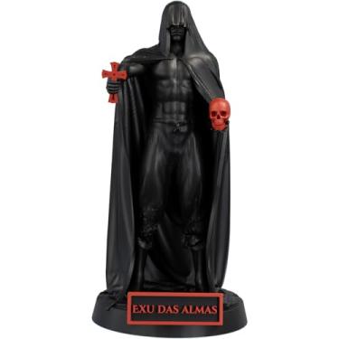 Imagem de Estátua Exu das Almas Umbanda Candomblé (Cor Nox Sanguine)