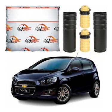 Imagem de Kit Batente Traseiro Sonic 1.6 2012 A 2014 - Go Mec