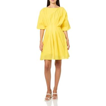 Imagem de Trina Turk Vestido feminino plissado, Sol do deserto, 34